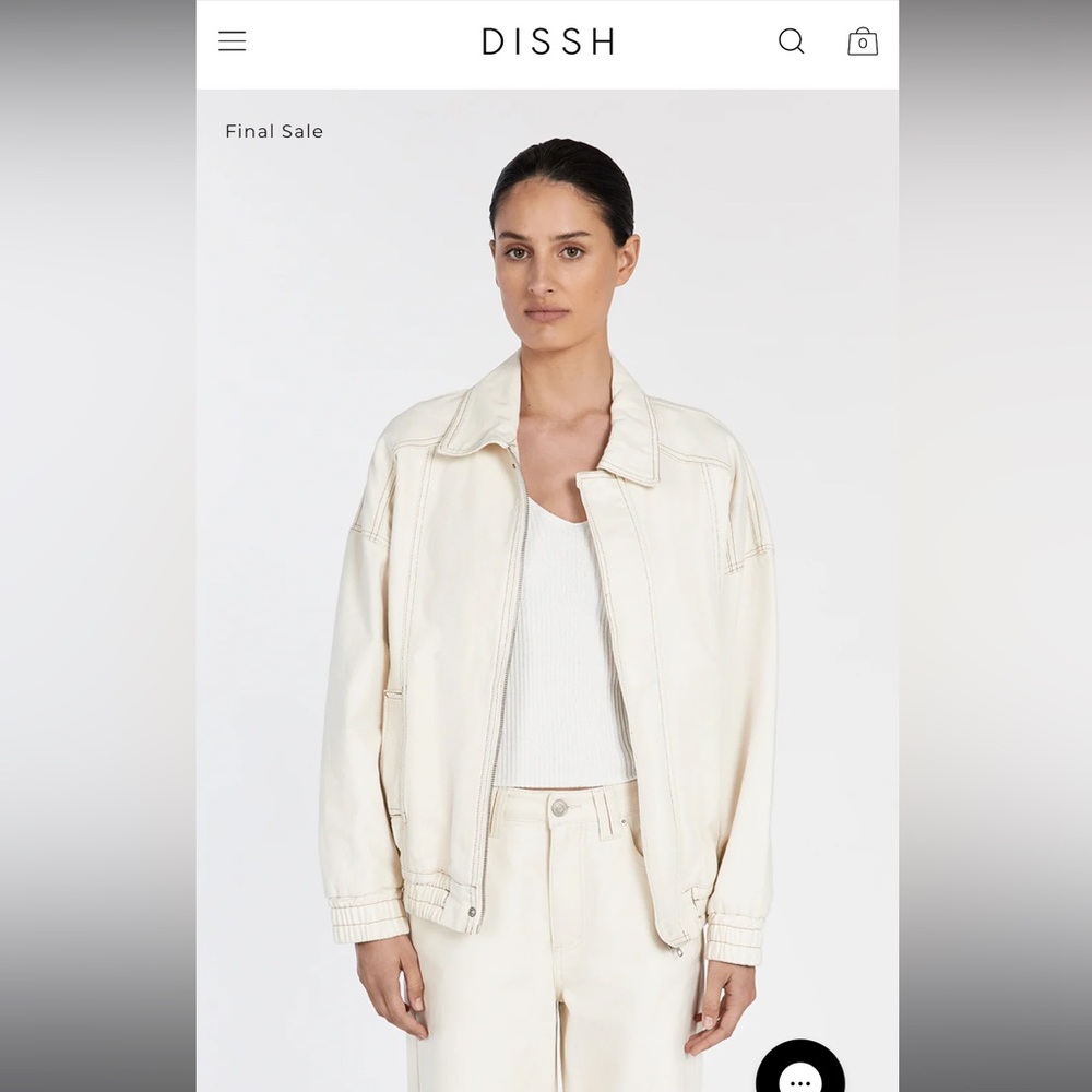 DISSH DENIM BOMBER JACKET